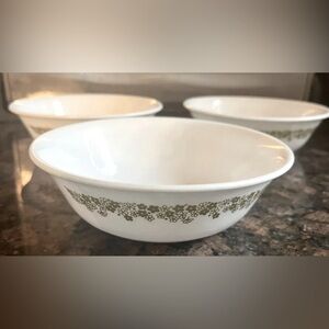 3 Corelle soup/cereal bowl Spring blossom